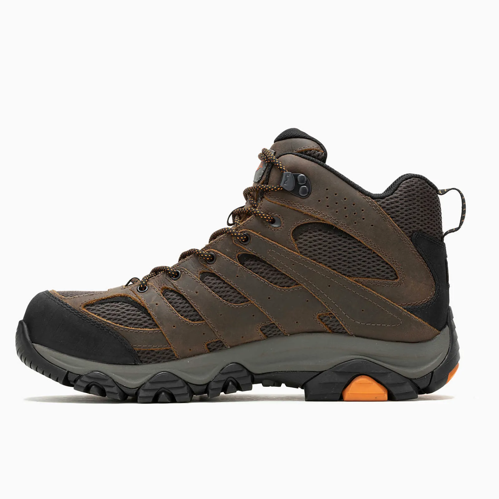 Men's Moab Vertex 2 Mid Waterproof Carbon Fiber Work Boot Wide Width - Work-Merrell Discount